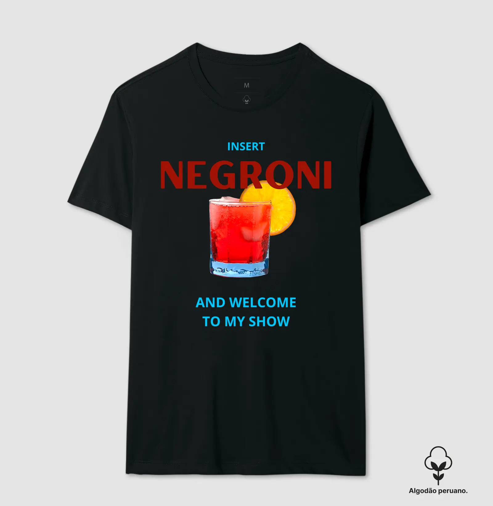Camiseta Insert Negroni Algodão Peruano