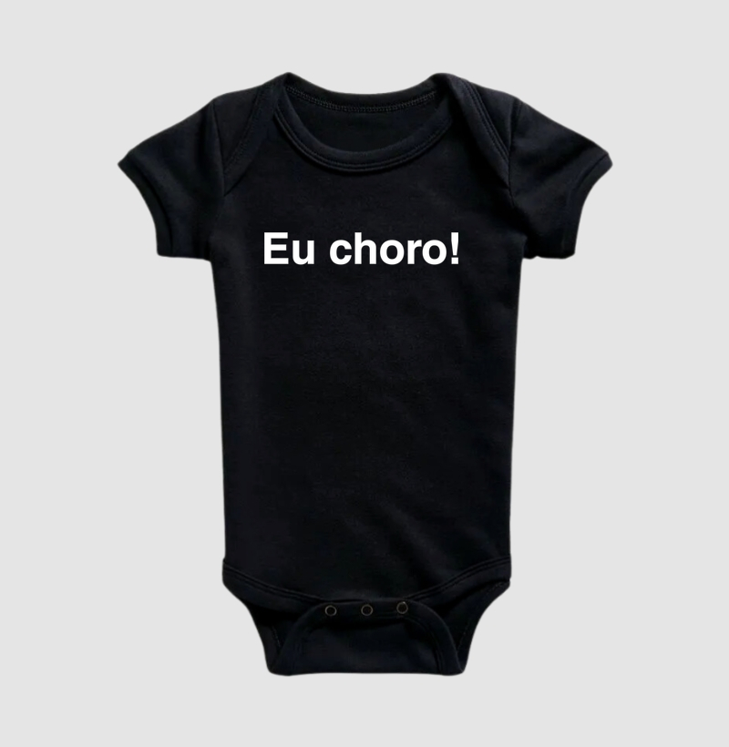 Estampa "Eu choro!"