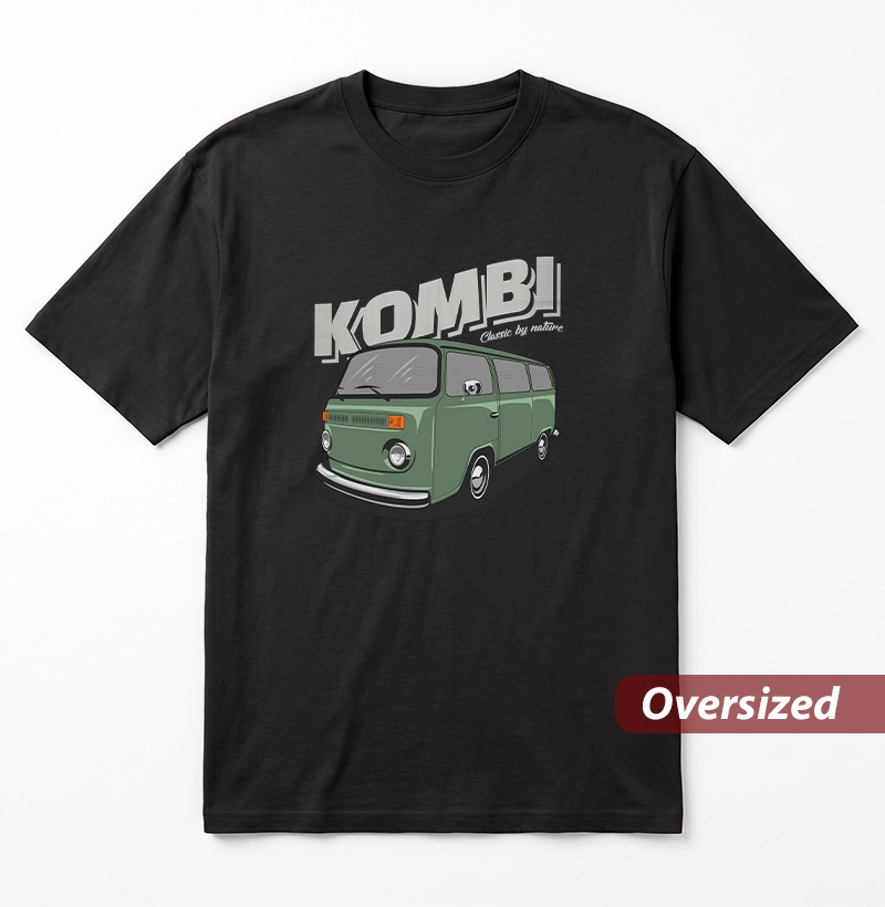 Kombi Classic by nature | Verde - Camiseta Oversized