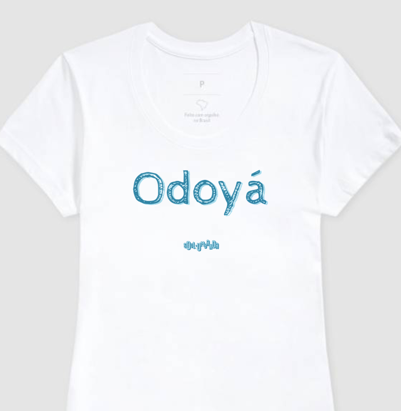 camiseta IEMANJÁ saudação feminina
