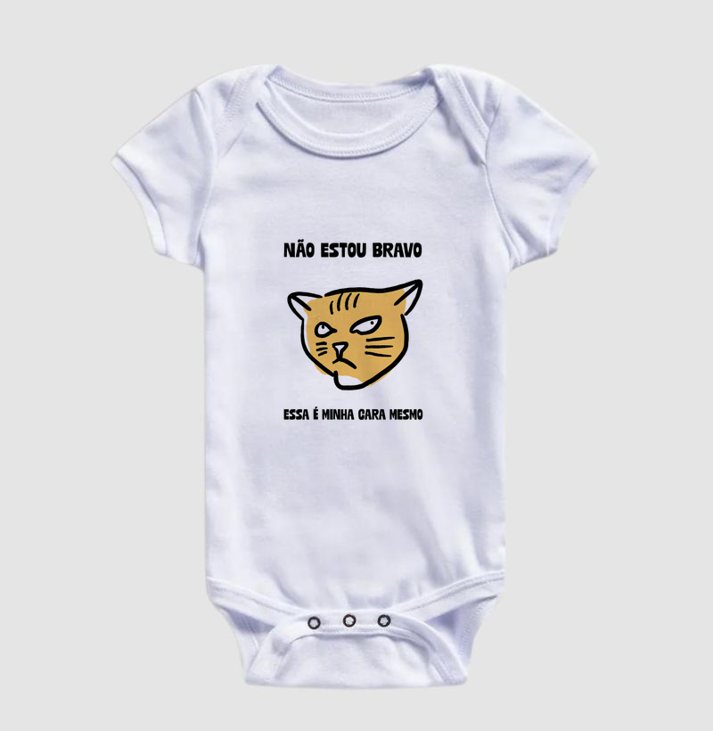 Não estou bravo, esta é minha cara mesmo
