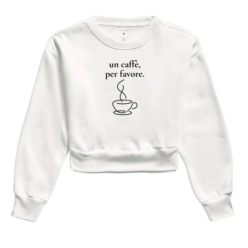 "Um café, perfavore."