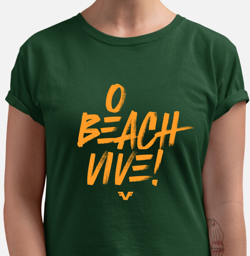 Camiseta O Beach Vive!