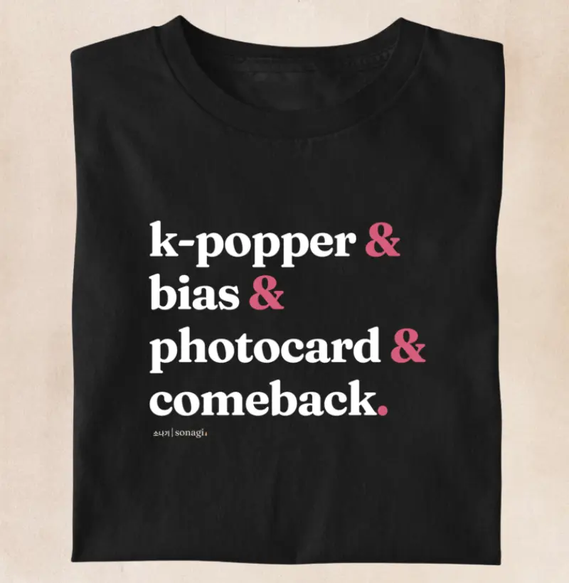 K-popper e Bias e photocard e comeback