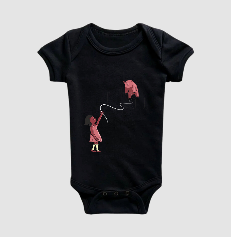 Pig Floyd - Body Infantil