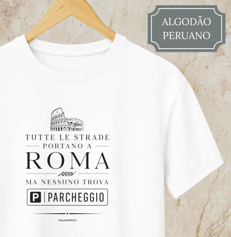 Ninguém acha estacionamento em Roma