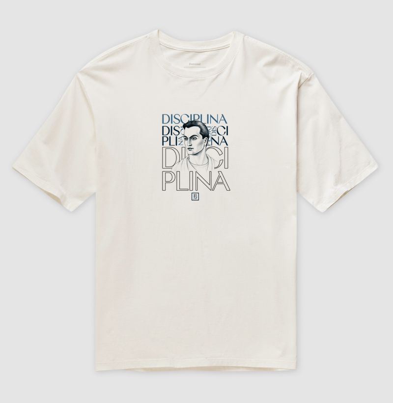 Camiseta Espírita Disciplina e Transformação