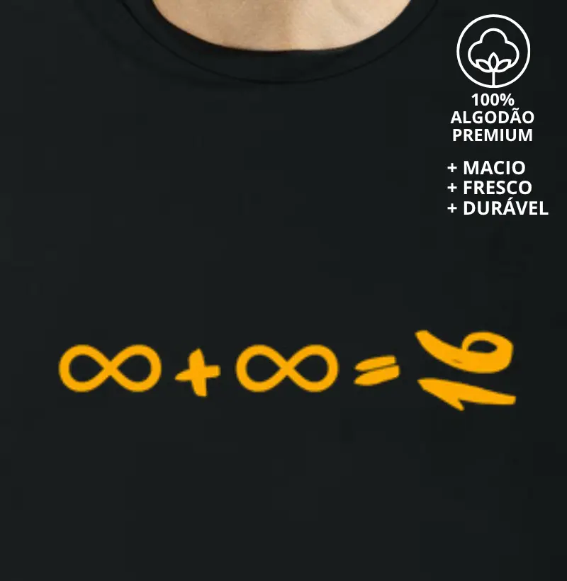 Camiseta Soma dos Infinitos
