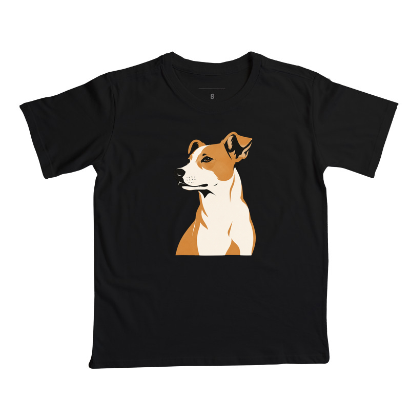 Retrato - Traço Minimalista - Camiseta Infantil