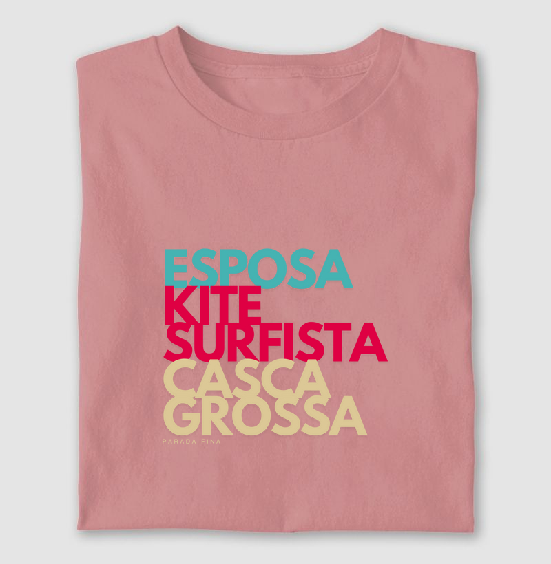 Esposa. Kitesurfista. Casca Grossa.