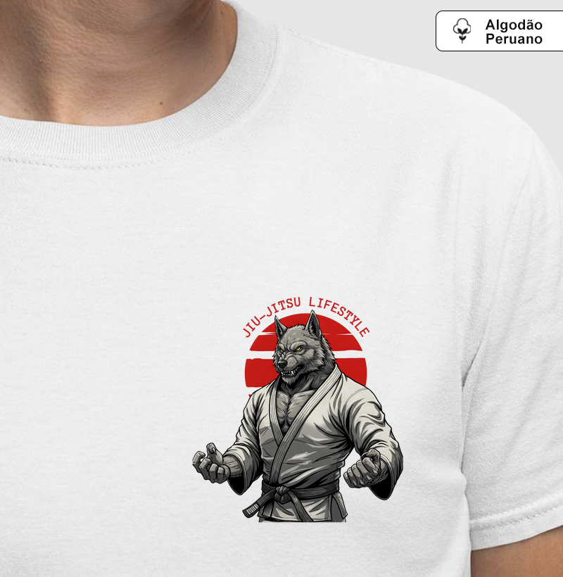 Lobo - Jiu-Jitsu - Lifestyle - Algodão Peruano