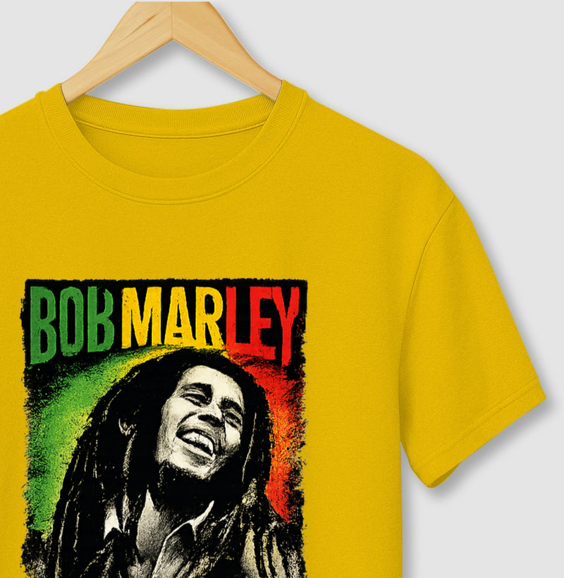 🔥 Camiseta Bob Marley – Is This Love