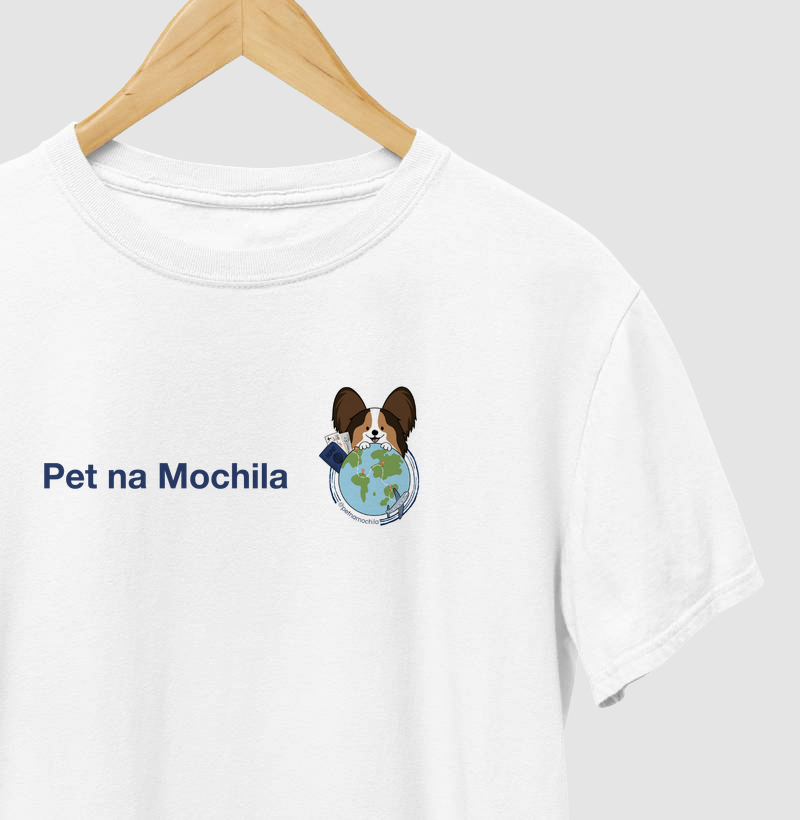 Pet na Mochila - Camiseta