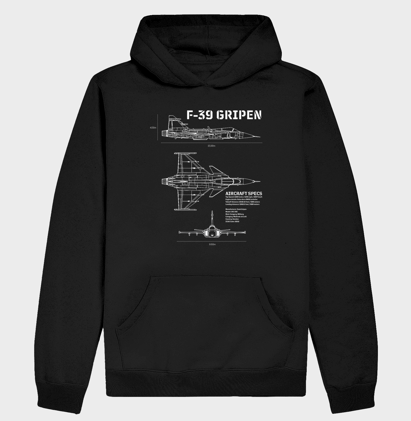 F-39 Gripen Blueprint