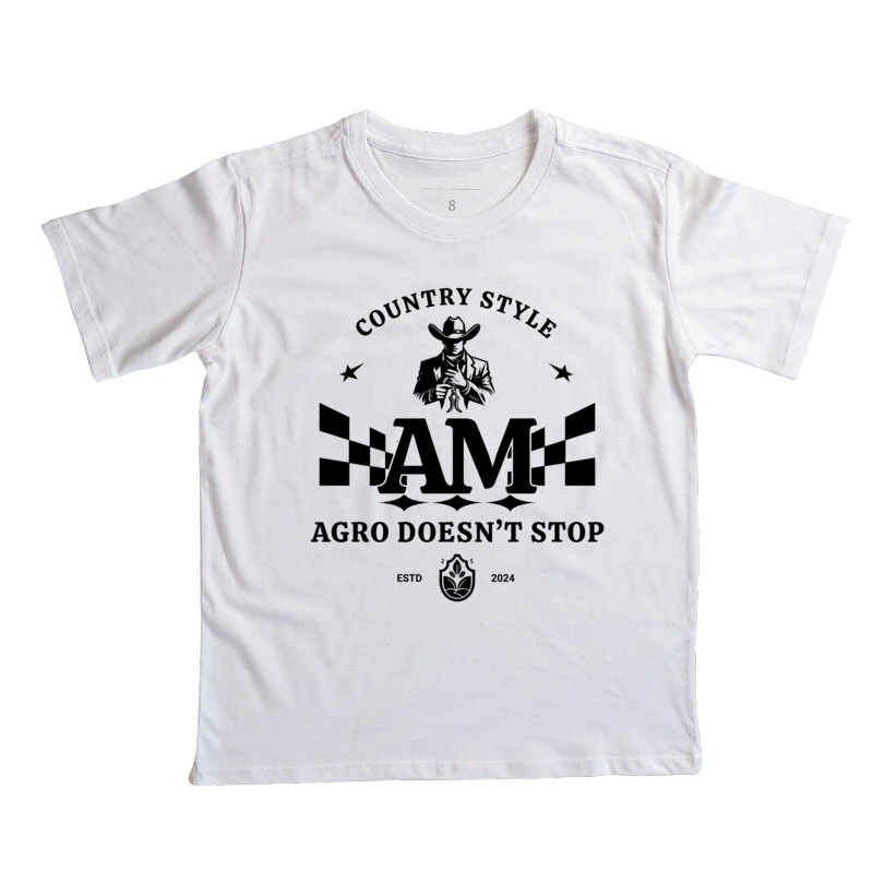 Camiseta Infantil Agro Mato