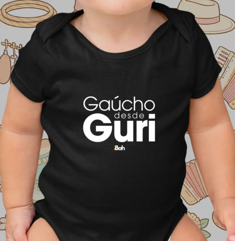 Gaúcho desde guri