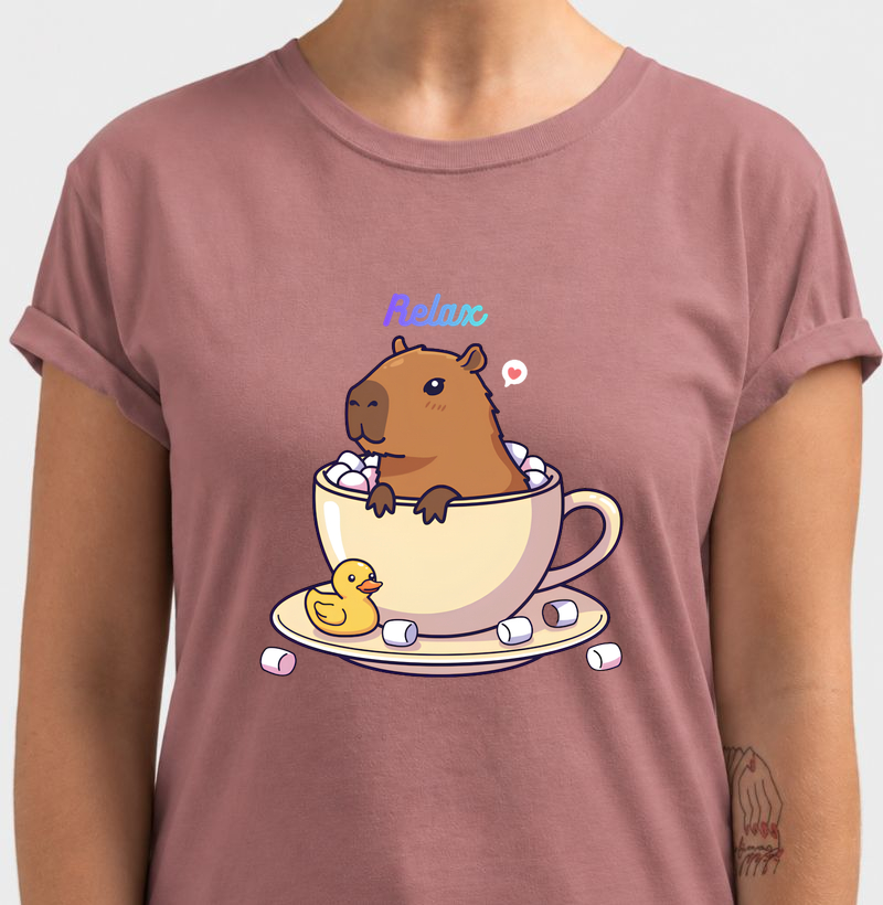 Camisa da capivara, relax.