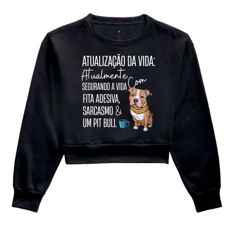 ATUALIZAÇÃO DE VIDA: ATUALMENTE SEGURANDO A VIDA COM FITA AESIVA SACARSMO E UM PITBULL