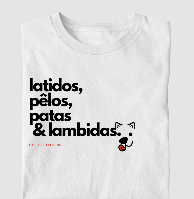 Latidos,pêlos,patas e lambidas