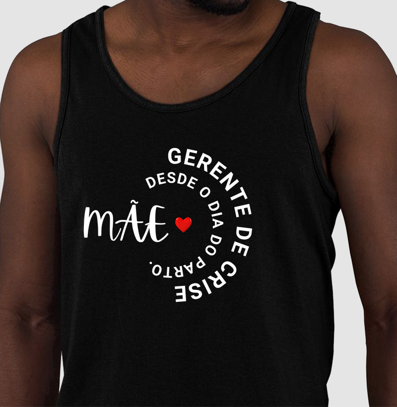 Mãe gerente de crise.