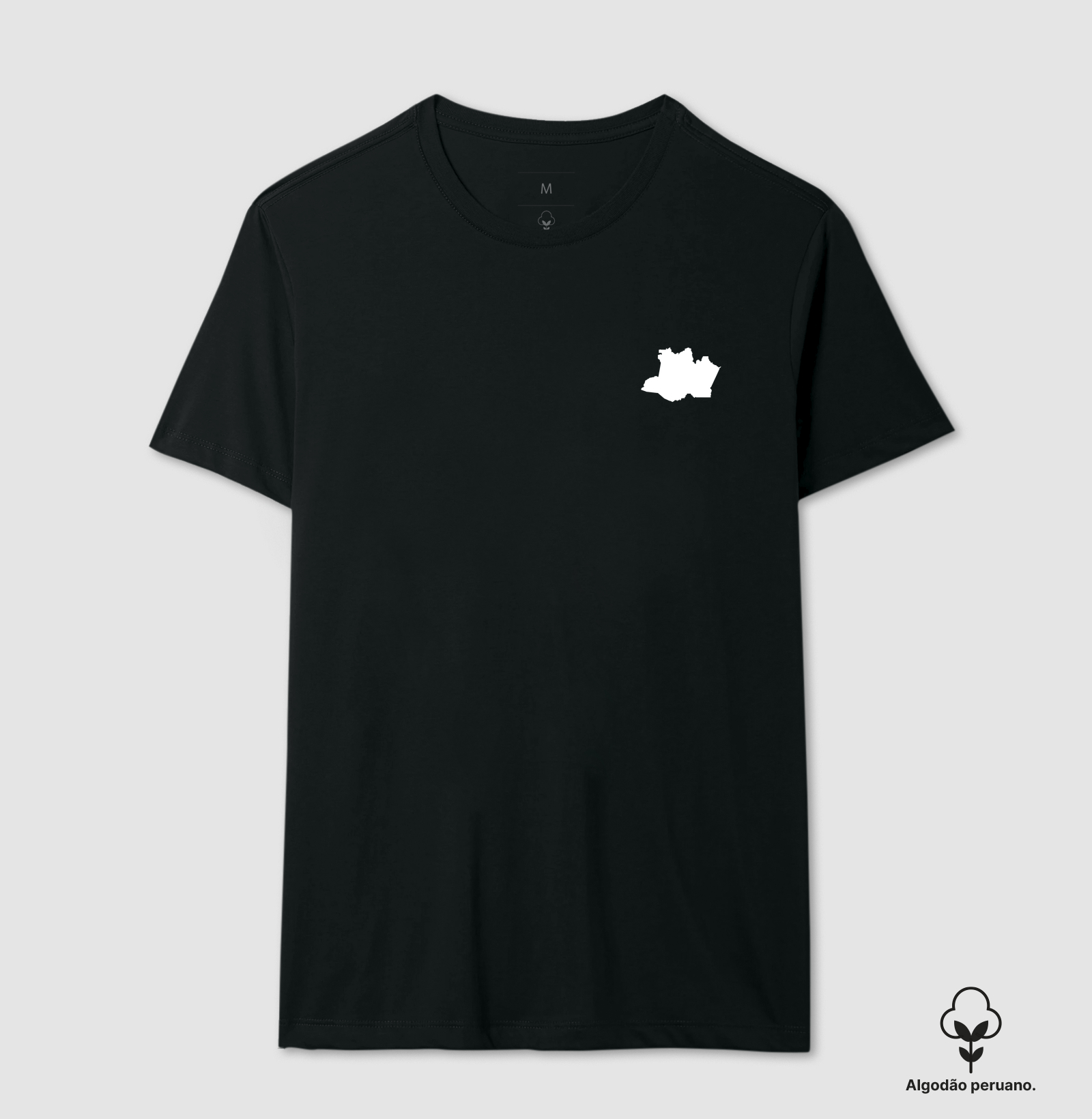 Amazonas | Minimalista - Camiseta Algodão Peruano