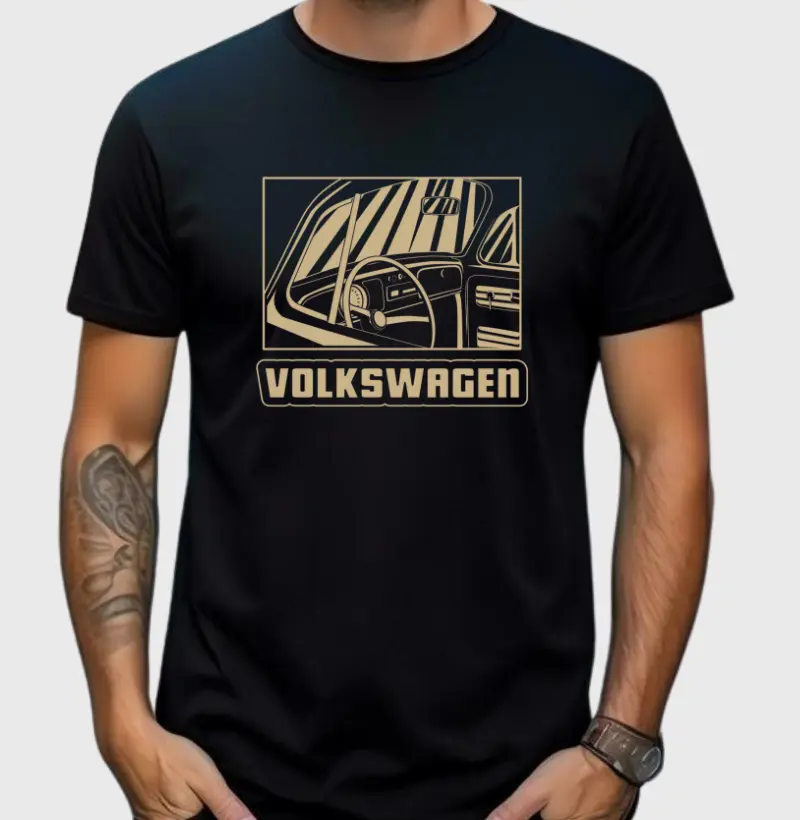 Camiseta VW Interior