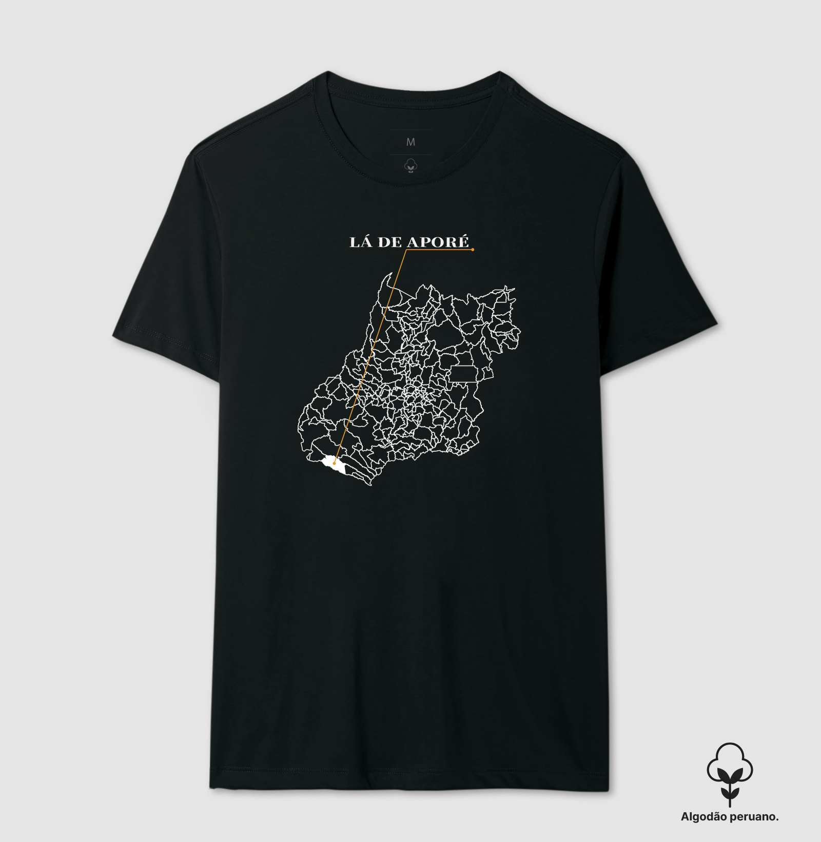 Aporé | Origem GO - Camiseta Algodão Peruano