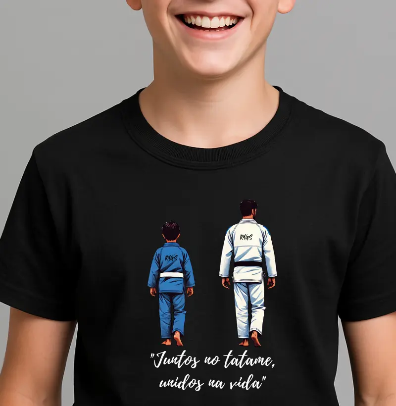 Pai e Filho Juntos no Tatame, Unidos na Vida