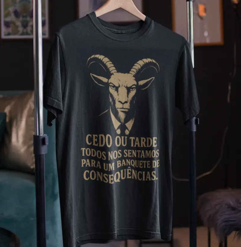 Cedo ou tarde, o banquete de consequências.