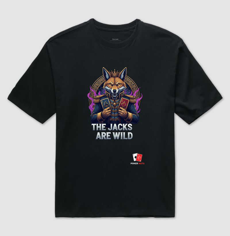 Camiseta Oversized The Jacks Are Wild