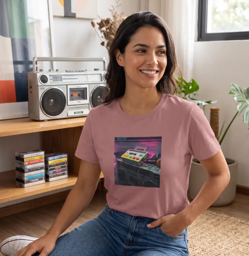 Boombox e Walkman anos 80