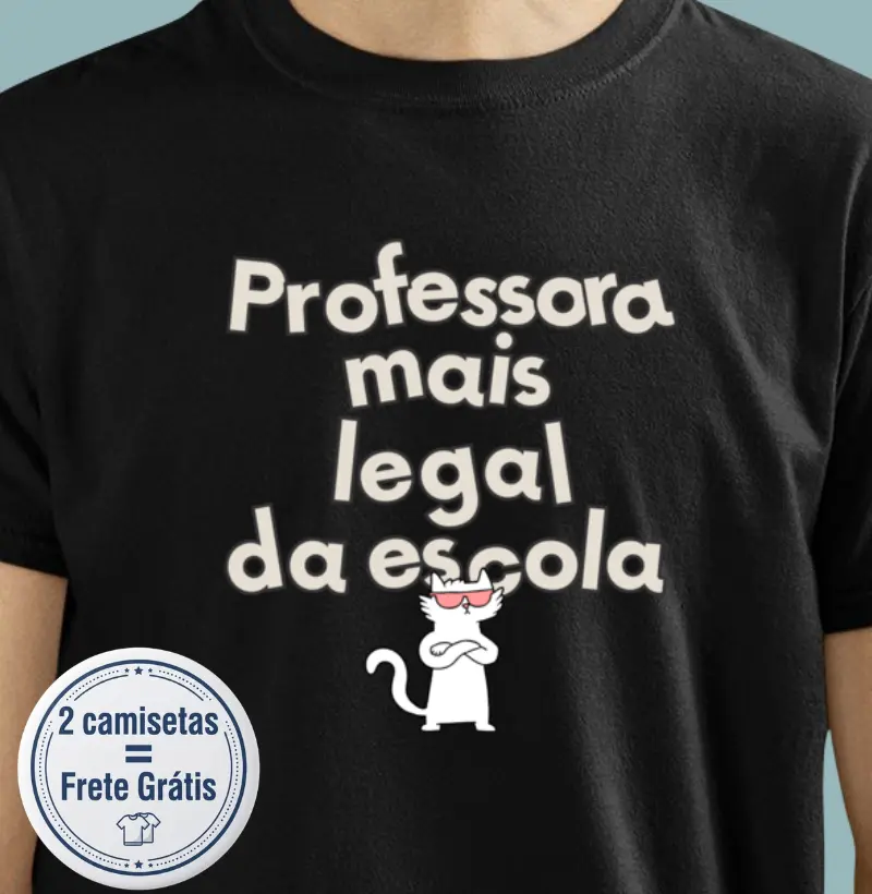 Camiseta Premium Professor/Pedagogo