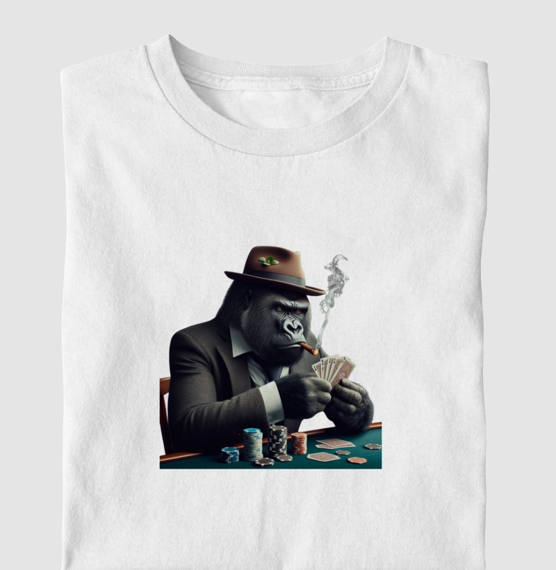 Gorilla Gambler - Linha Poker Monkeys