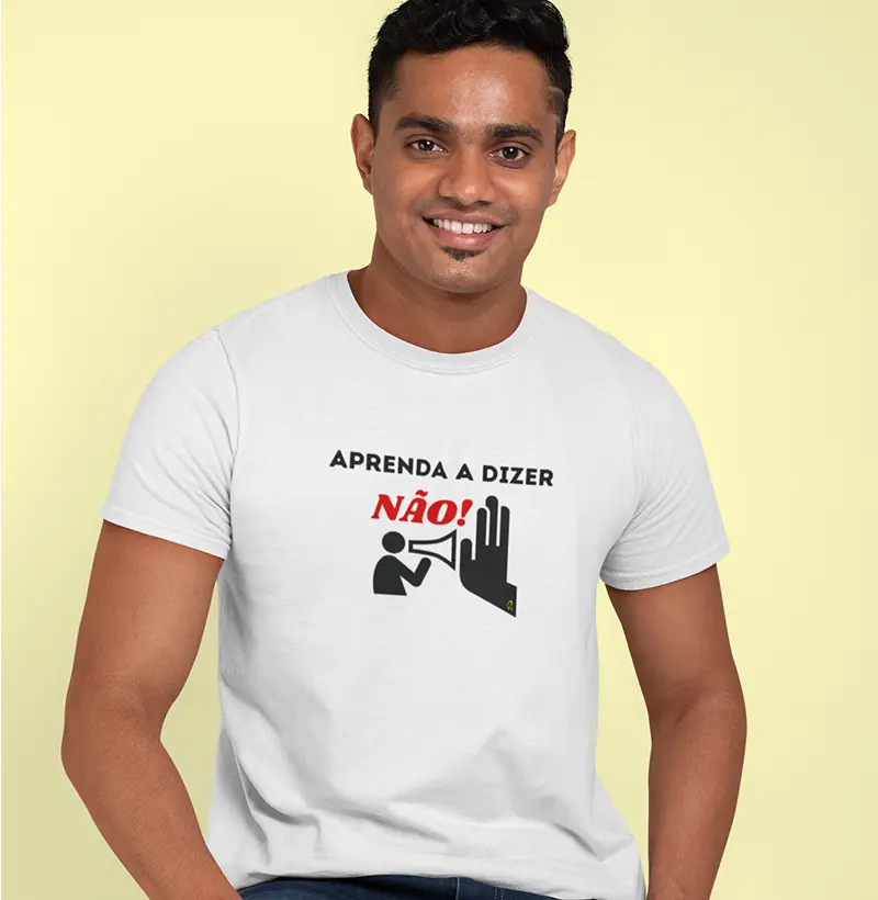 Camiseta DIZER NÃO
