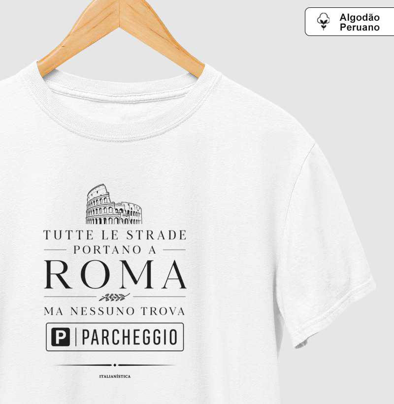 Ninguém acha estacionamento em Roma