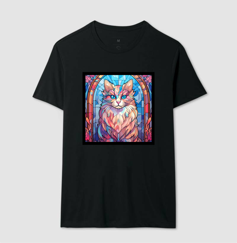 Vitral: Gato Siberiano