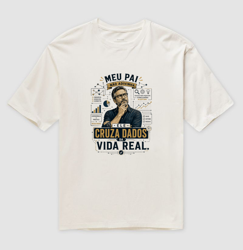 Meu Pai Não Adivinha. Ele Cruza Dados da Vida Real.