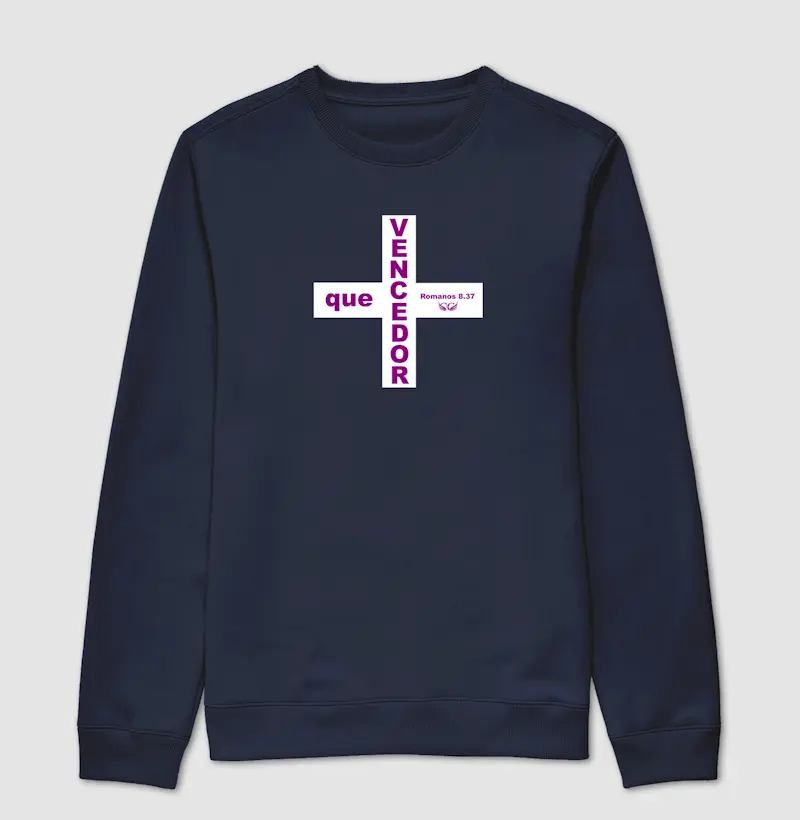 Suéter Moletom + que vencedor Rm 8.37