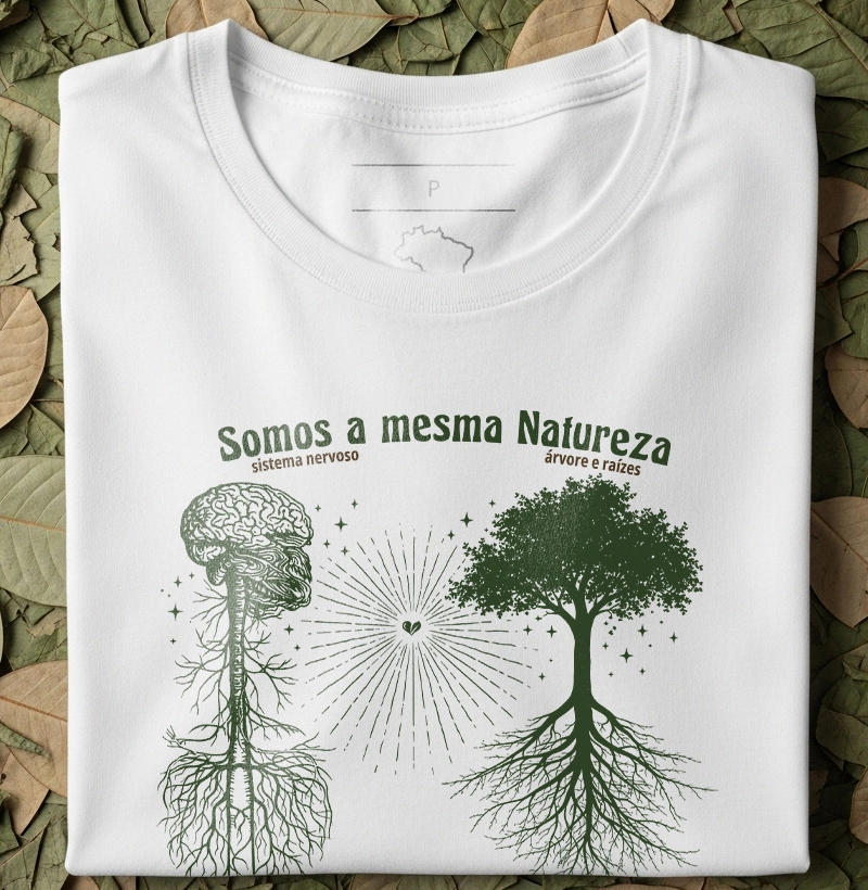 Somos a mesma Natureza - sistema nervoso e árvore 