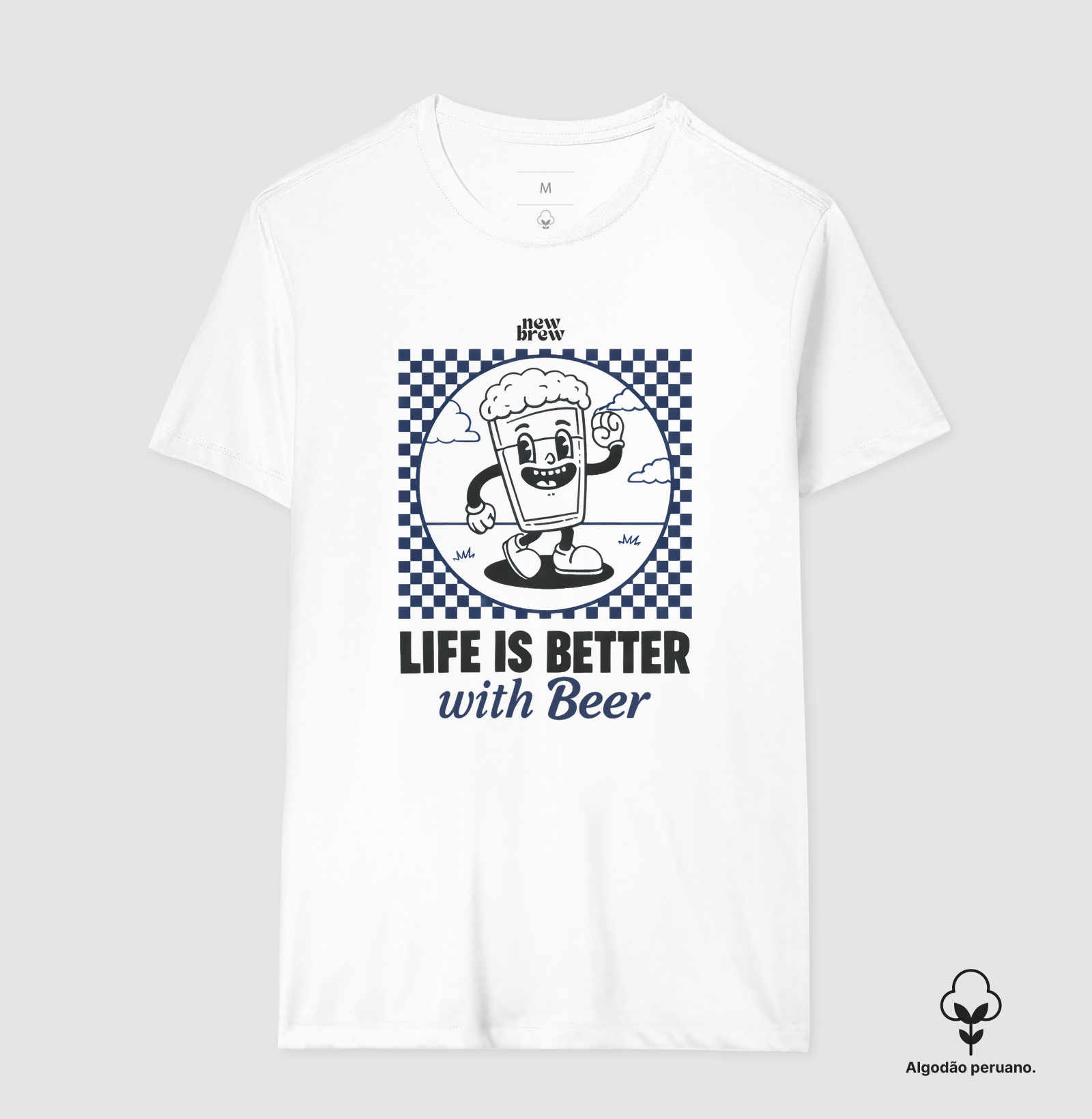 Life Is Better With Beer Retro - New Brew