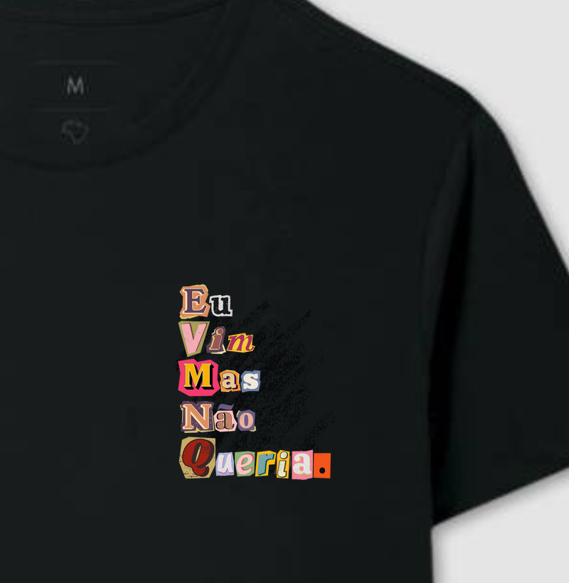 EU VIM MAS NÃO QUERIA. BOLSO