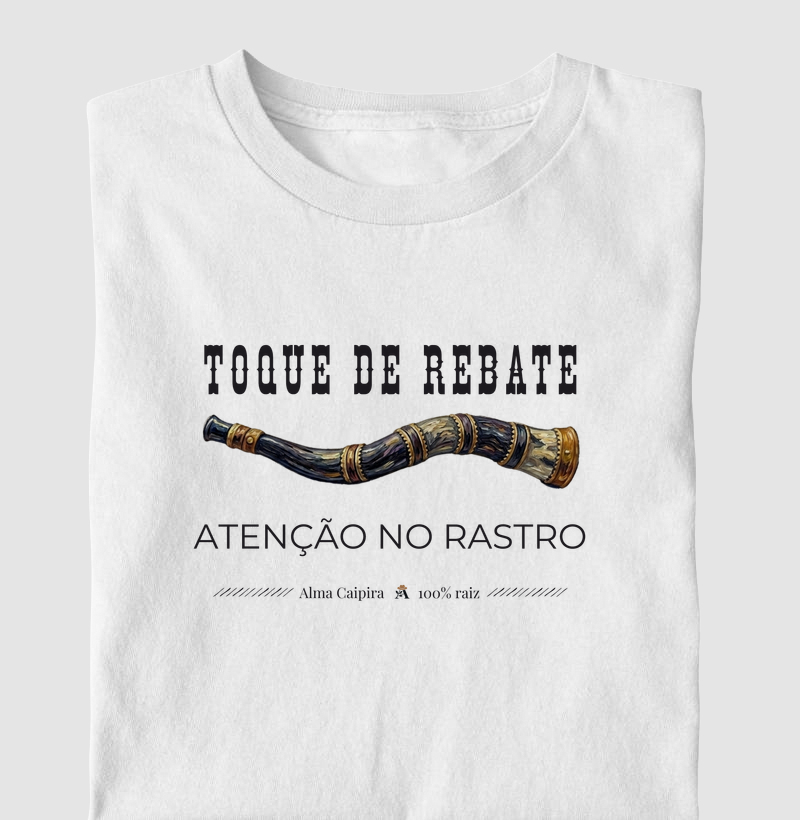 Toque de rebate, atenção no rastro