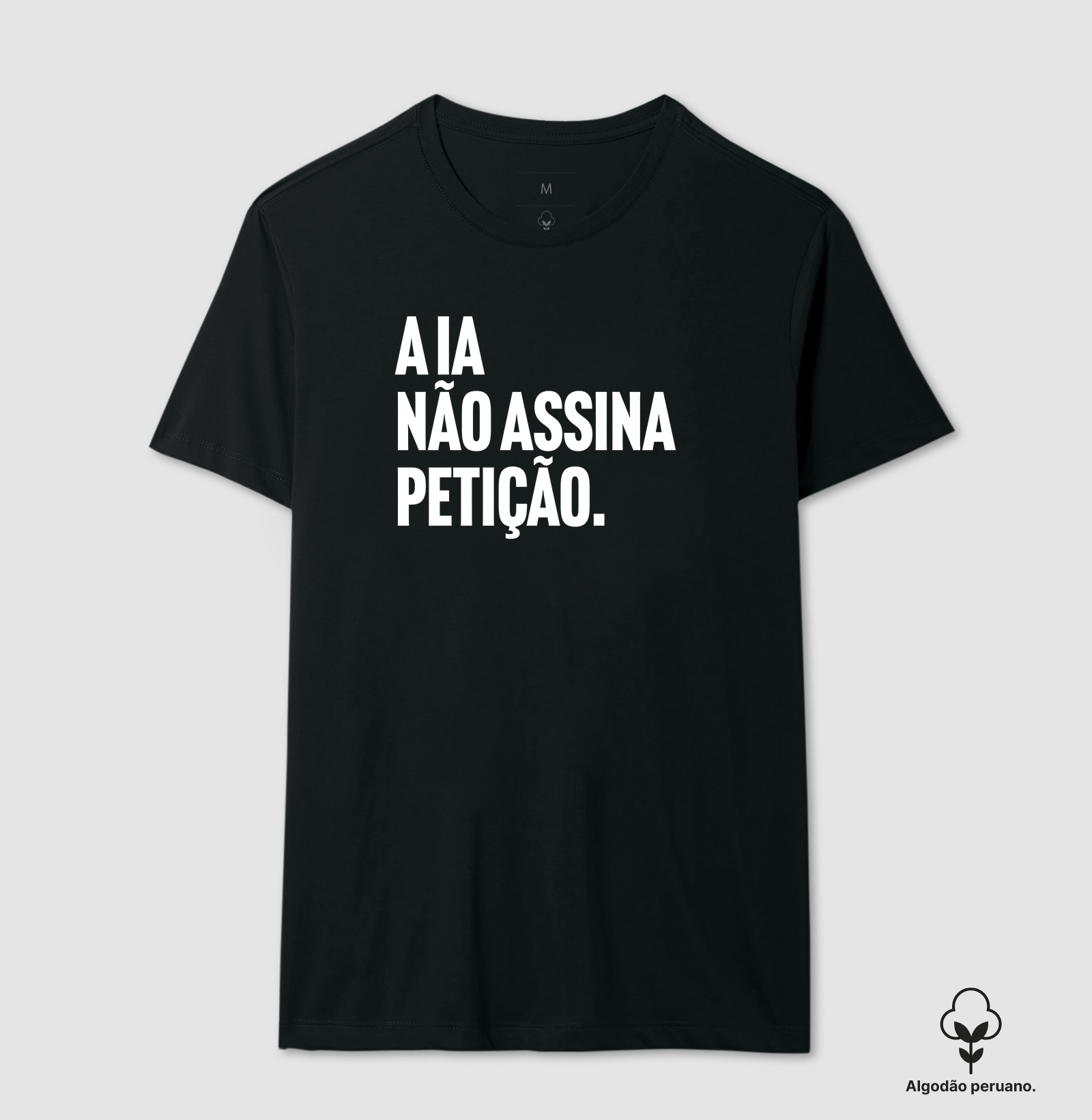 A IA não assina petição