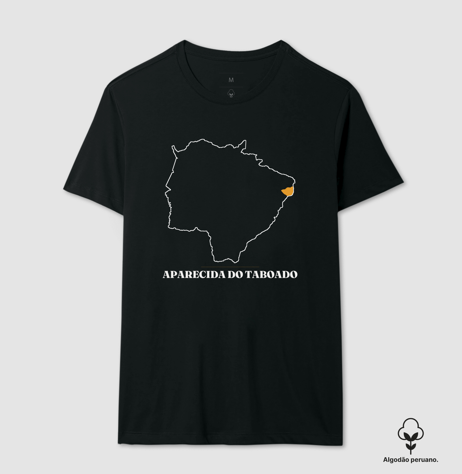 Aparecida do Taboado | Traço MS - Camiseta Algodão Peruano