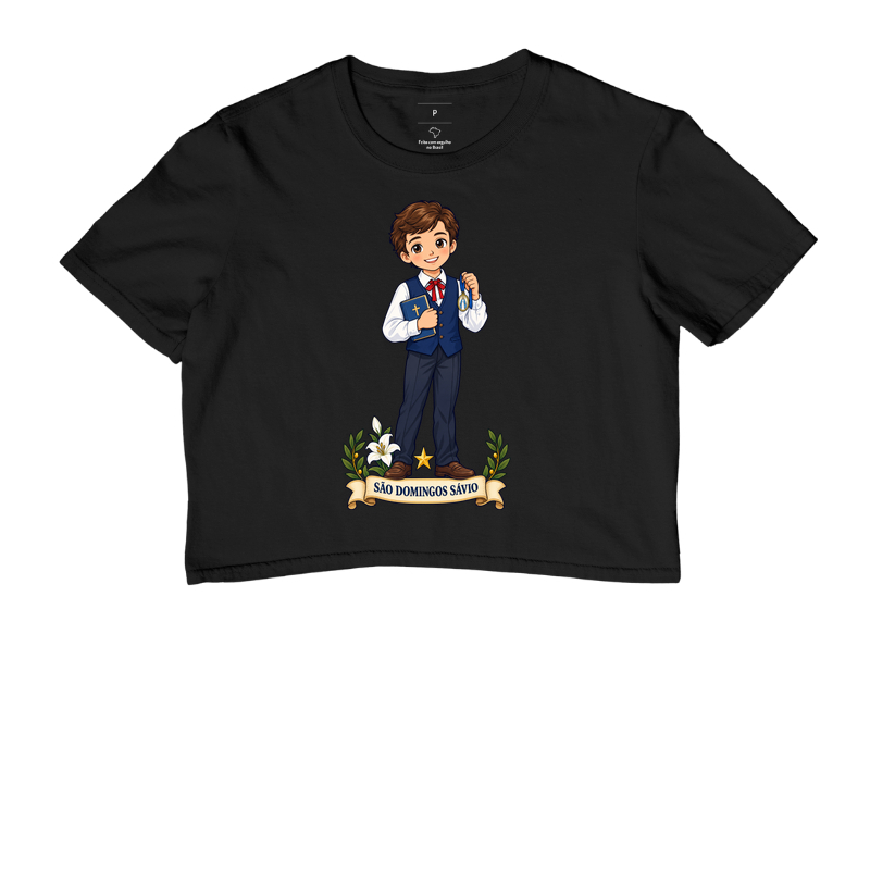 São Domingos Sávio estilo chibi - Cropped