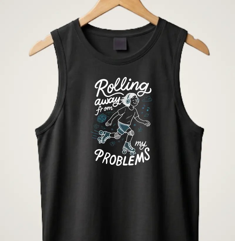 Rolling away from my problems - Quad