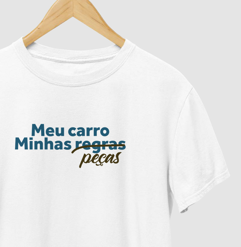 MEU CARRO MINHAS PEÇAS FRASE