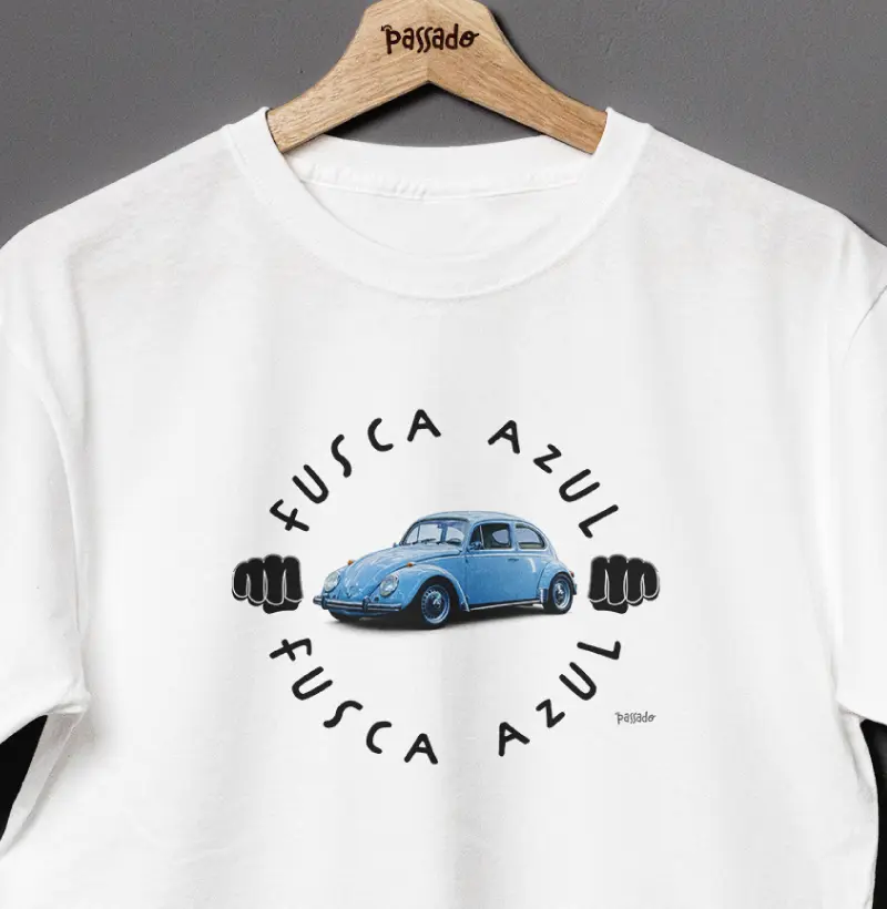 Fusca Azul Soco
