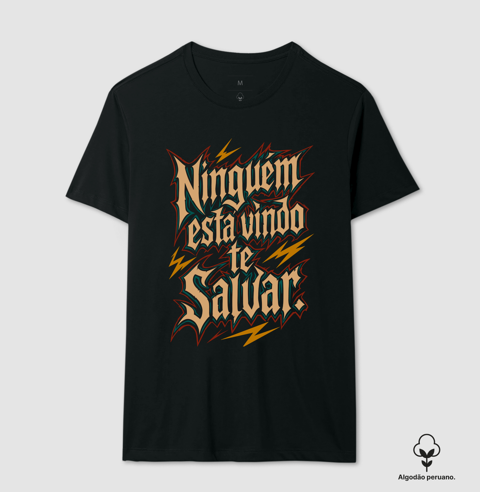 Ninguém está vindo te salvar. ⚡