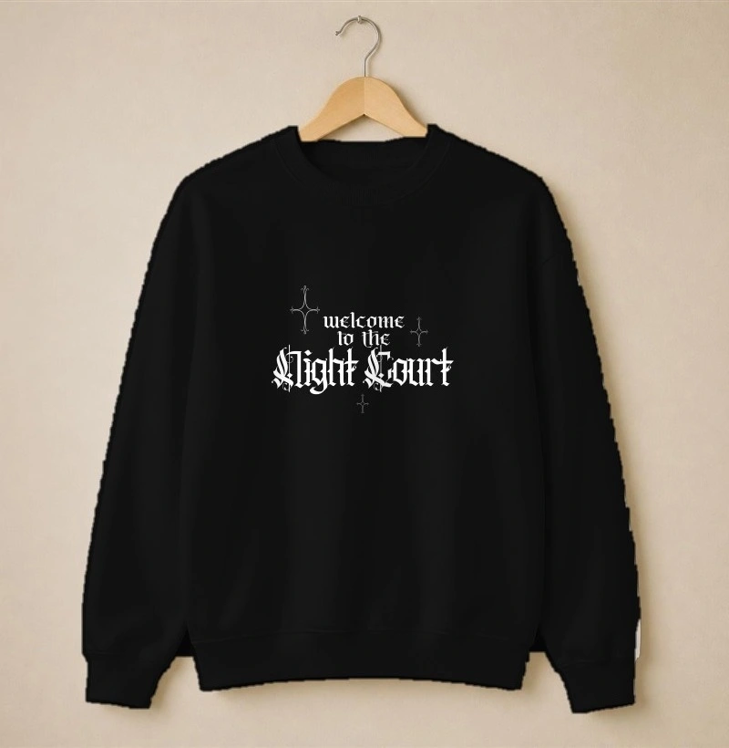 Welcome to the night court dark - Suéter Moletom